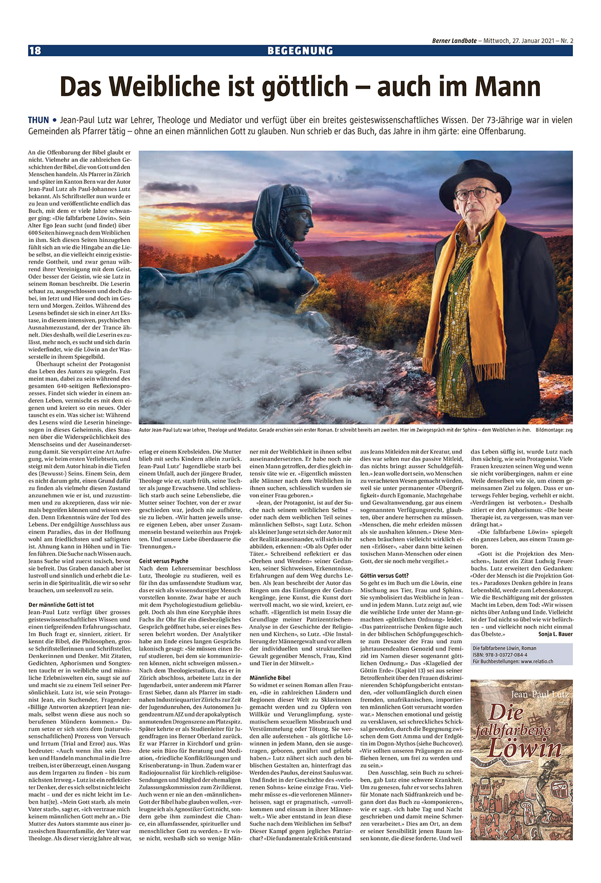 Die falbfarbene ezension Landbote